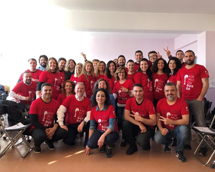 GSK Türkiye Kırmızıda Dur De! Projesi Gönüllüleri
